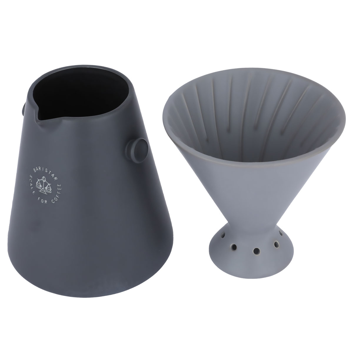 Baristar Ceramic Coffee Filter Funnel, 660 Ml - Grey product image 2