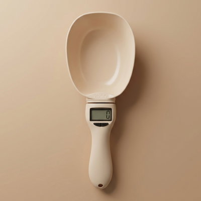 Edison Digital Kitchen Scale, 800 Grams - Beige product image 1