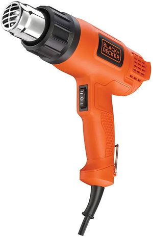 مسدس حراري سلكي بلاك آند ديكر، 1750 واط، 460-600 درجة مئوية، KX1650-B5 - أسود برتقالي product image 2
