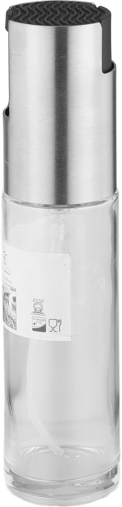بخاخ زيت زجاج ستانلس استيل السيف غاليري، 100 مل، علبة عرض - فضي اسود product image 2