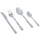 Al Saif Gallery steel spoon set, 24 pieces - silver product image 2