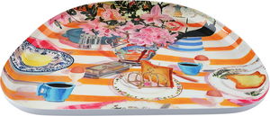 صحن تقديم استيل السيف غاليري، 35.5x25.5x1 سم - ابيض product image