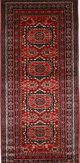 سجاده سوبر تيماء شكل مستطيل، 0.80×3 سم، صنع آلياً - احمر product image 1