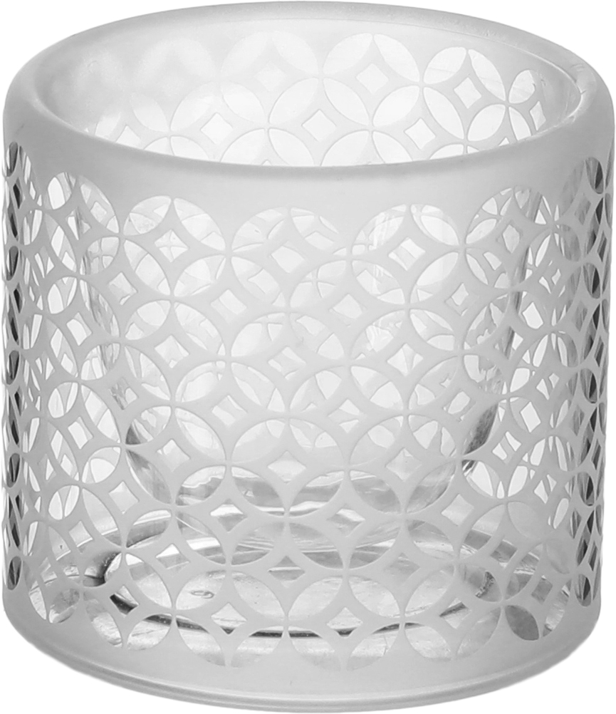 طقم تقديم استكانات و فناجين زجاج السيف غاليري، 18 قطعة مع صحون - شفاف product image 3
