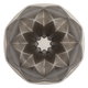 قالب كيك ألمنيوم روكي، 23x23x10 سم - ذهبي غامق product image 4