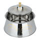 Al saif Gallery Steel Food Container, 7500 ml, Gold-Silver Embossed product image 3