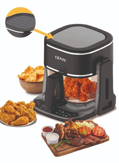قلاية هوائية دينكس، 1800 واط، 4.5 لتر، 8 وظائف، DX3411 - اسود product image 5