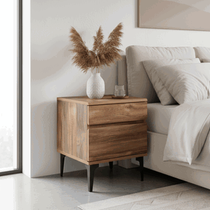 كومدينه خشب ام دي اف، 48×40×40 سم، 2 درج - خشب ام دي افي product image