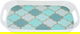Al Saif Gallery Melamine Tofia with White Edges, 34 x 23 x 3 cm, Rectangle - Green product image 1