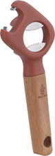 فتاحة علب بلاستيك استيل السيف غاليري، 17×6 سم يد خشب - طوبي product image 2