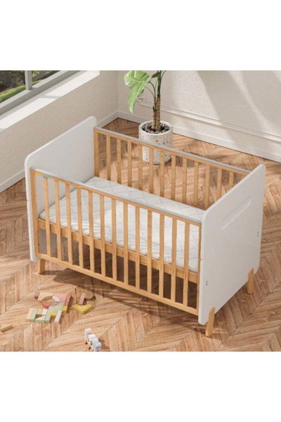سرير اطفال خشب فان مومنت، 120×60 سم - خشبي ابيض product image 4