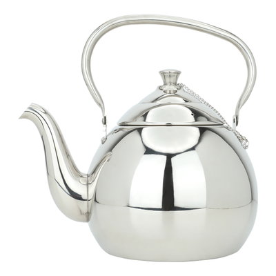ابريق شاي العربي استيل السيف غاليري، 4 لتر - فضي product image 1
