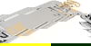 Al Saif Gallery 3-Piece Stainless Steel Toothbrush Set with Gold Handle, Rectangular - Silver product image 1