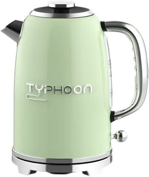 غلاية كهربائية تايفون، 2200 واط، 1.8 لتر، يد فضي، TY-01-001 G - اخضر product image