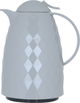 Deepa thermos, 1 liter, thermal glass inner container, plastic outer shell - light grey product image 1