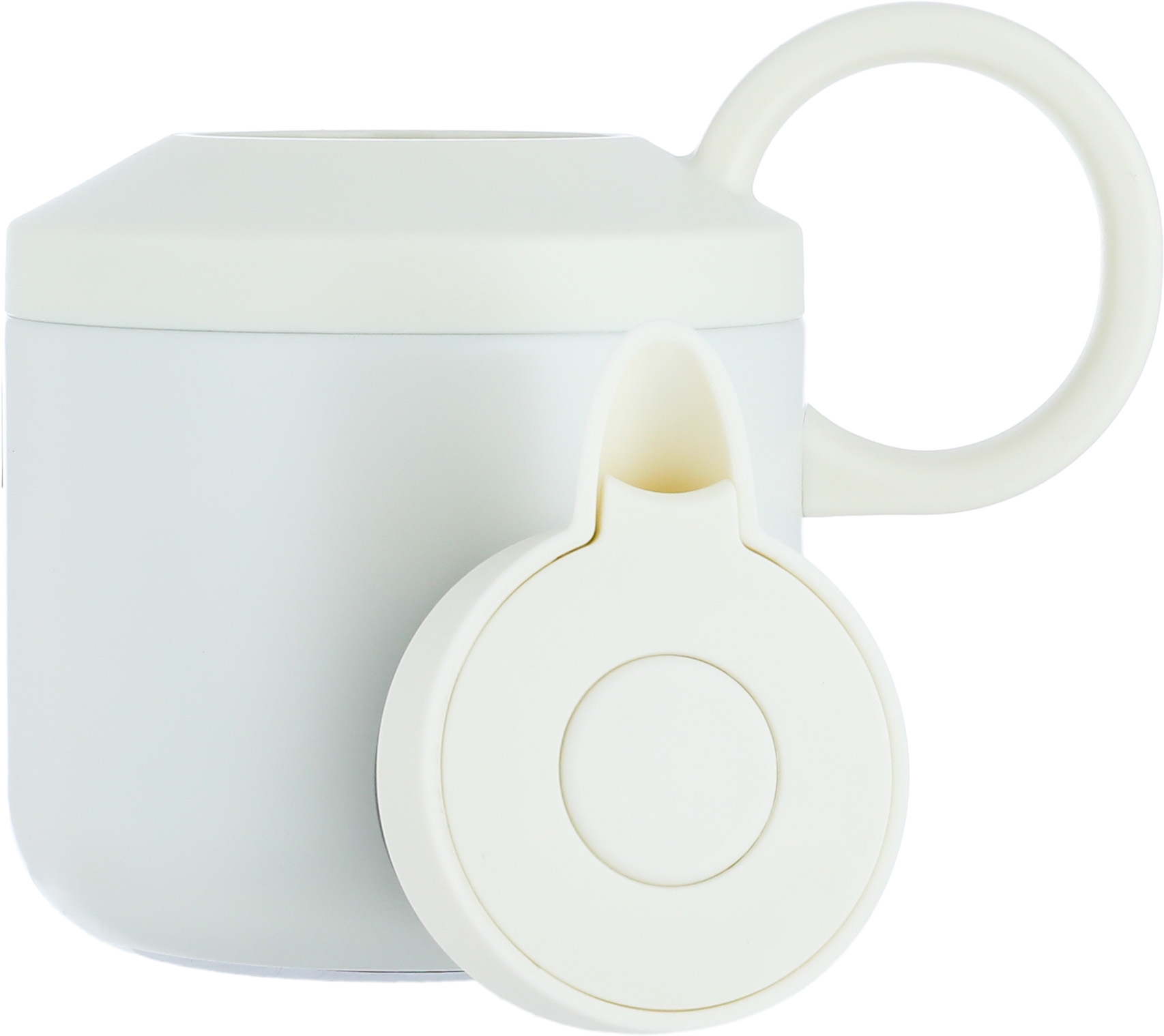 Hala Timeless Thermos, 0.6L, Stainless Steel Inner Carrier, Stainless Steel Outer Body, Pressurized - Cream product image 4