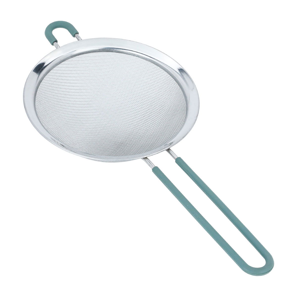 Al Saif Gallery Steel Strainer, 16 Cm, With Silicone Handle - Silver product image 2