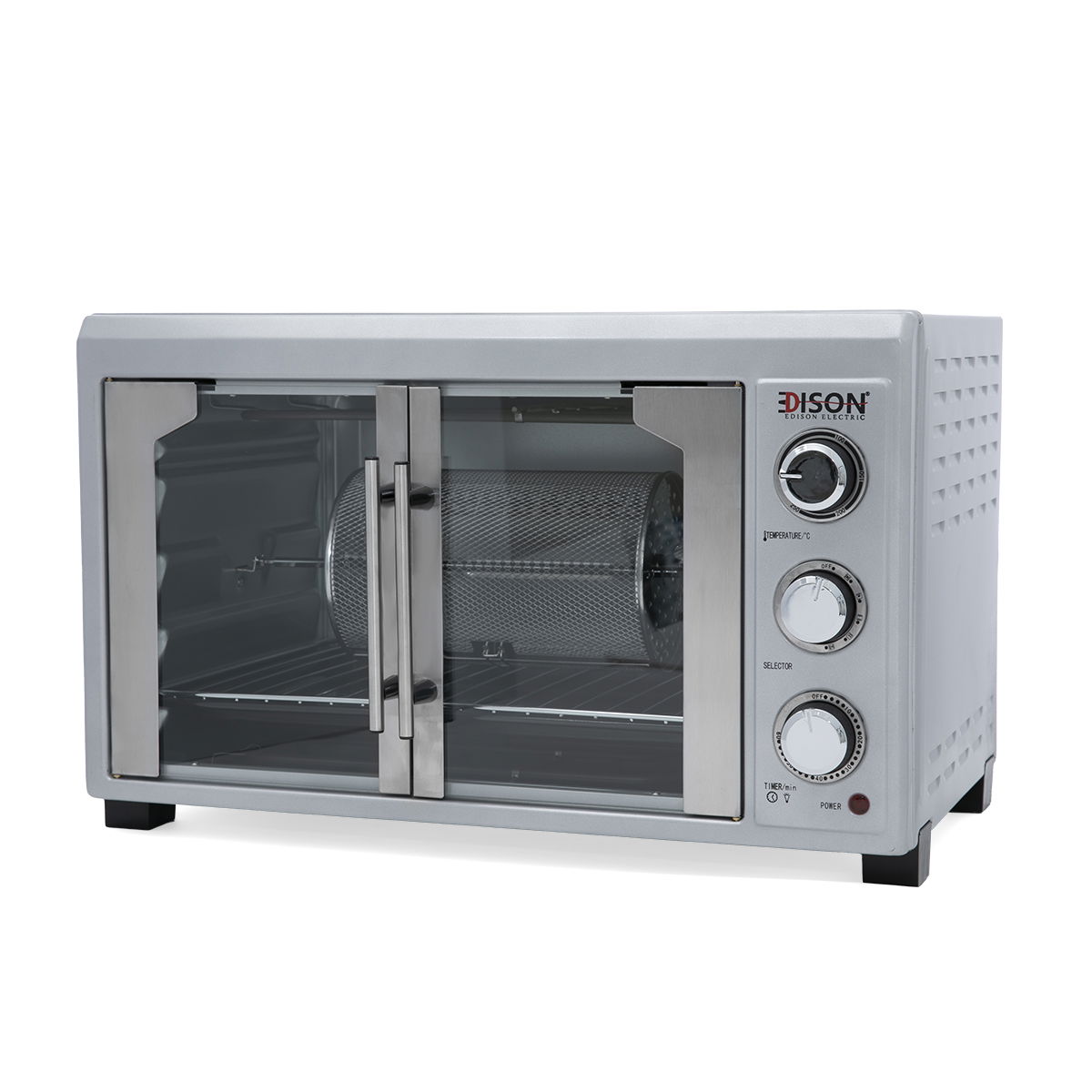 فرن همر إديسون، 45 لتر، 2000 واط، 2 باب، TY455BCL - فضي product image 4