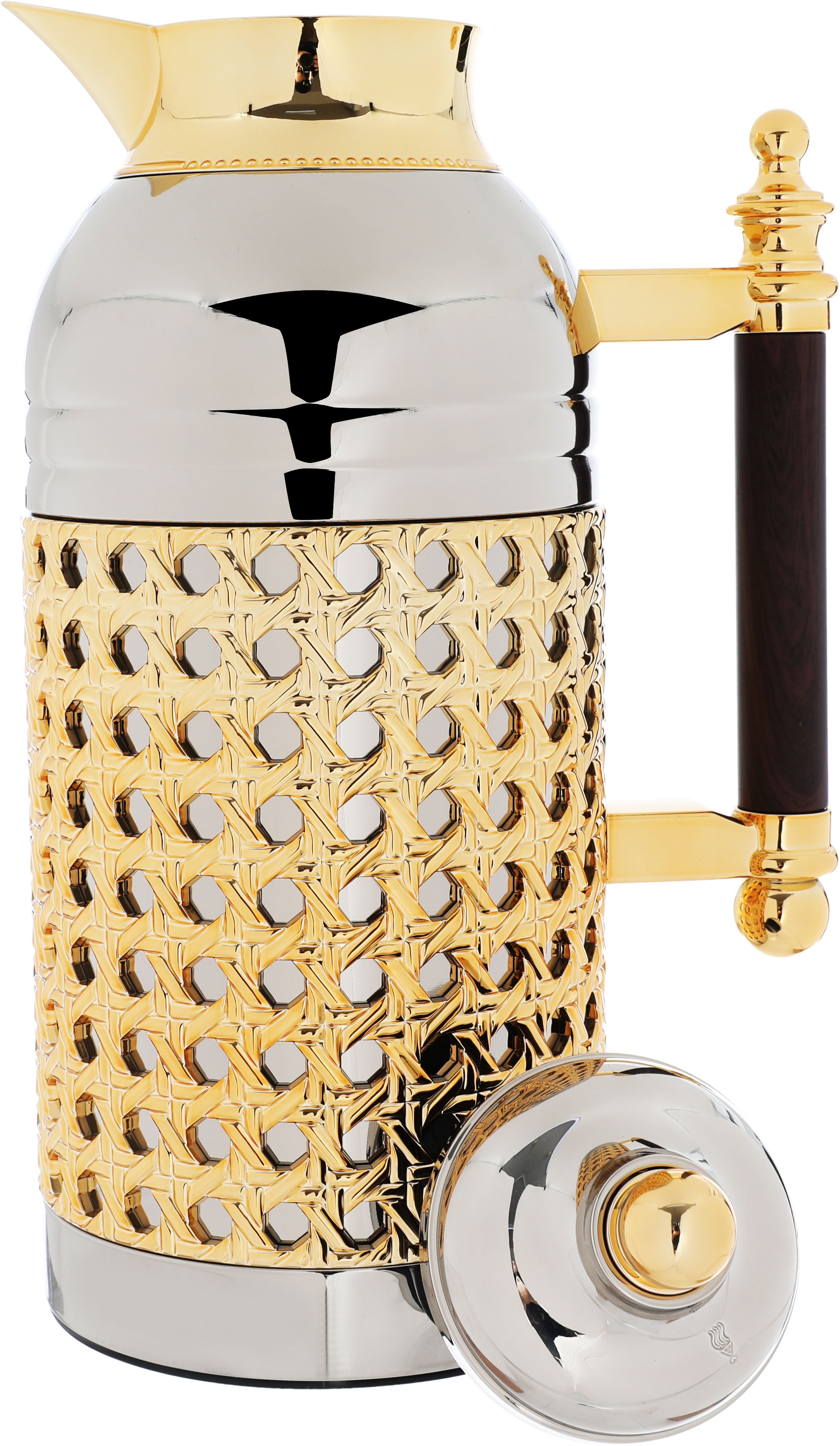 طقم ترامس سارة السيف غاليري، 1/1 لتر، حافظة داخلية زجاج حراري، هيكل خارجي استيل - ذهبي product image 7