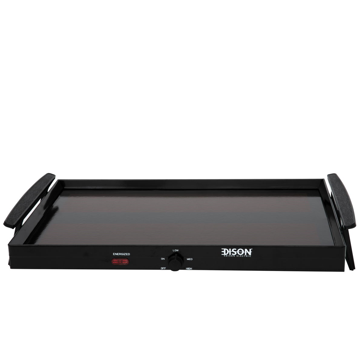 Edison Electric Grill And Heating Tray, 3 Heat Levels, 600W - Black product image 2