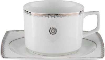 طقم سفرة فلورا بورسلان السيف غاليري، 166 قطعة - أبيض product image 14