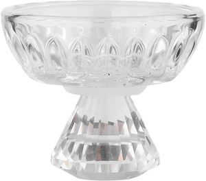 صحن تقديم حلا زجاج السيف غاليري، 8×8×6.5  سم، دائري - شفاف product image 2