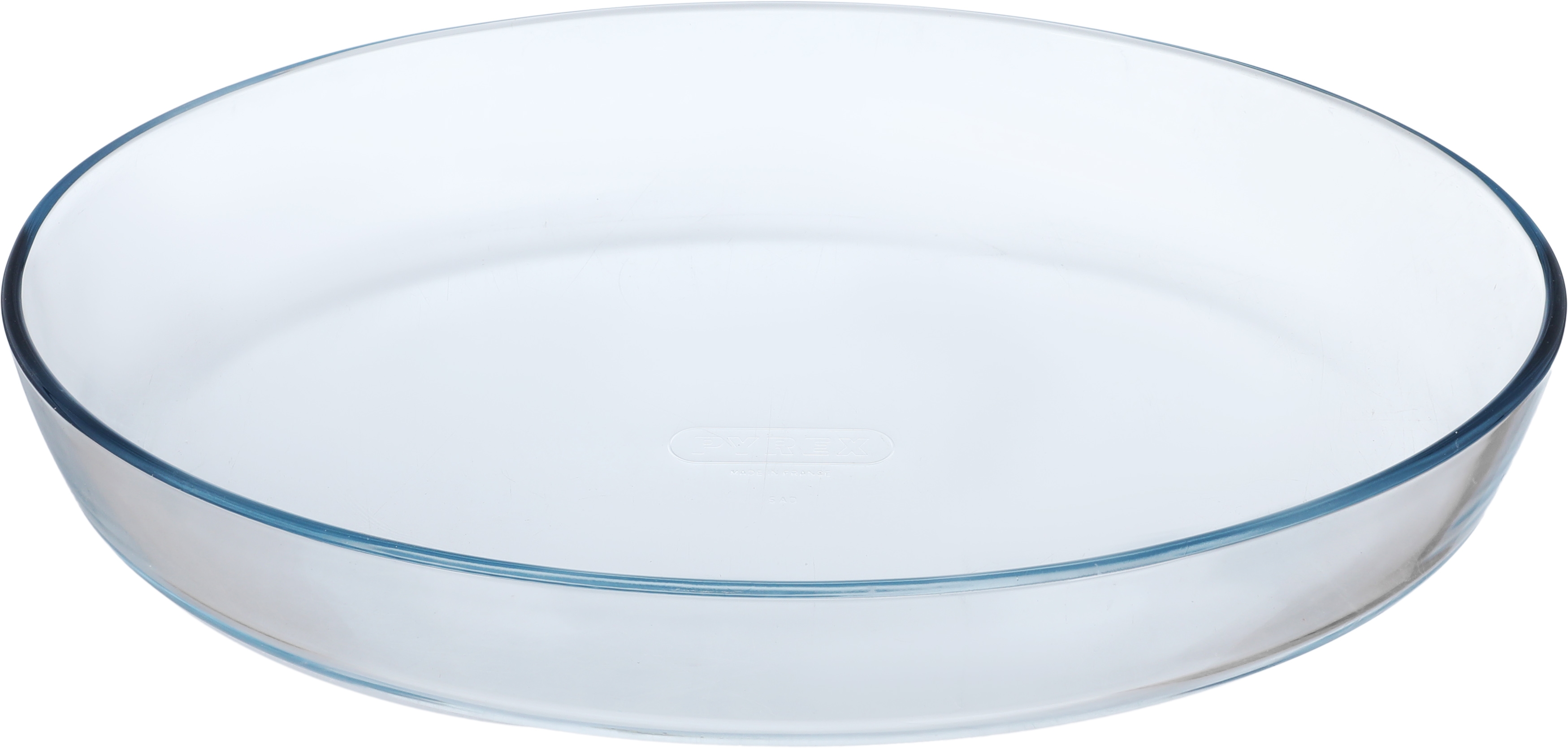 Pyrex glass cooking tray, 40 x 27 x 7 cm, oval - clear product image 1