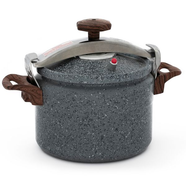 قدر ضغط فولكانو جرانيت السيف غاليري، 7 لتر - رمادي product image 1