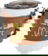 كوب حافظ للحرارة بورسلان السيف غاليري، 400 مل - أبيض بني product image 1