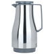 ترمس هيلوز، 1 لتر، حافظة داخلية زجاج حراري - رمادي فضي product image 1