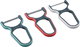 Excellent Houseware 3-Piece Plastic Steel Vegetable Peeler Set - Color product image 2