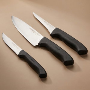 Al Saif Gallery Steel Knife Set, 3 Pieces, Bag - Black product image