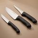 طقم سكاكين استيل السيف غاليري، 3 قطع، حقيبة - أسود product image 1