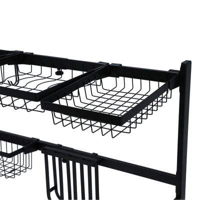 ستاند صحون استيل السيف غاليري، دورين - أسود product image 4