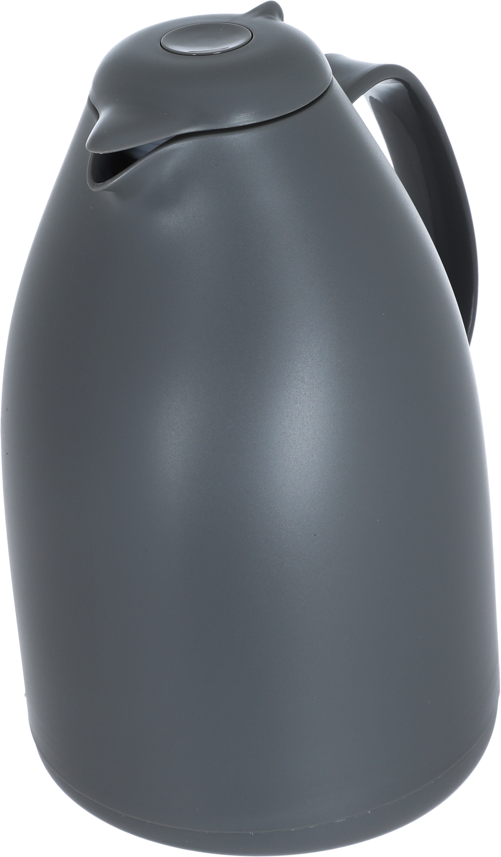 Elegance Penguin Thermos, 1 liter, glass inner container, plastic outer shell - dark grey product image 2