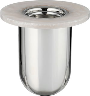 مبخرة ستانلس استيل السيف غاليري، 14x14x13 سم، أسطواني - فضي بيج product image