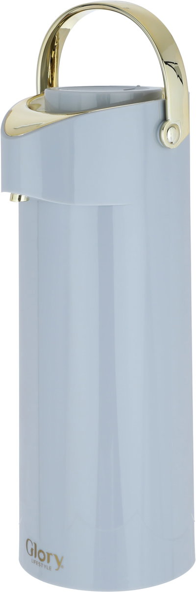 Glory Hospitality Thermos, 1.9 litres, glass inner container, plastic outer shell - light grey product image 4