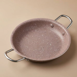 Al Saif Gallery granite frying pan, 14 cm, steel handles - brown product image