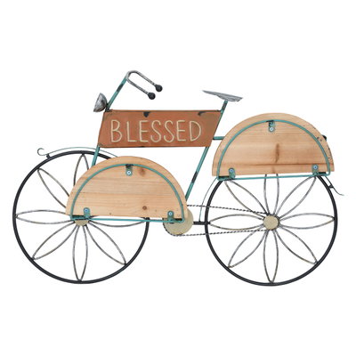 Rwad Alailah Iron Bike Shape Masterpiece, 65X45 Cm - Multicolor product image 2