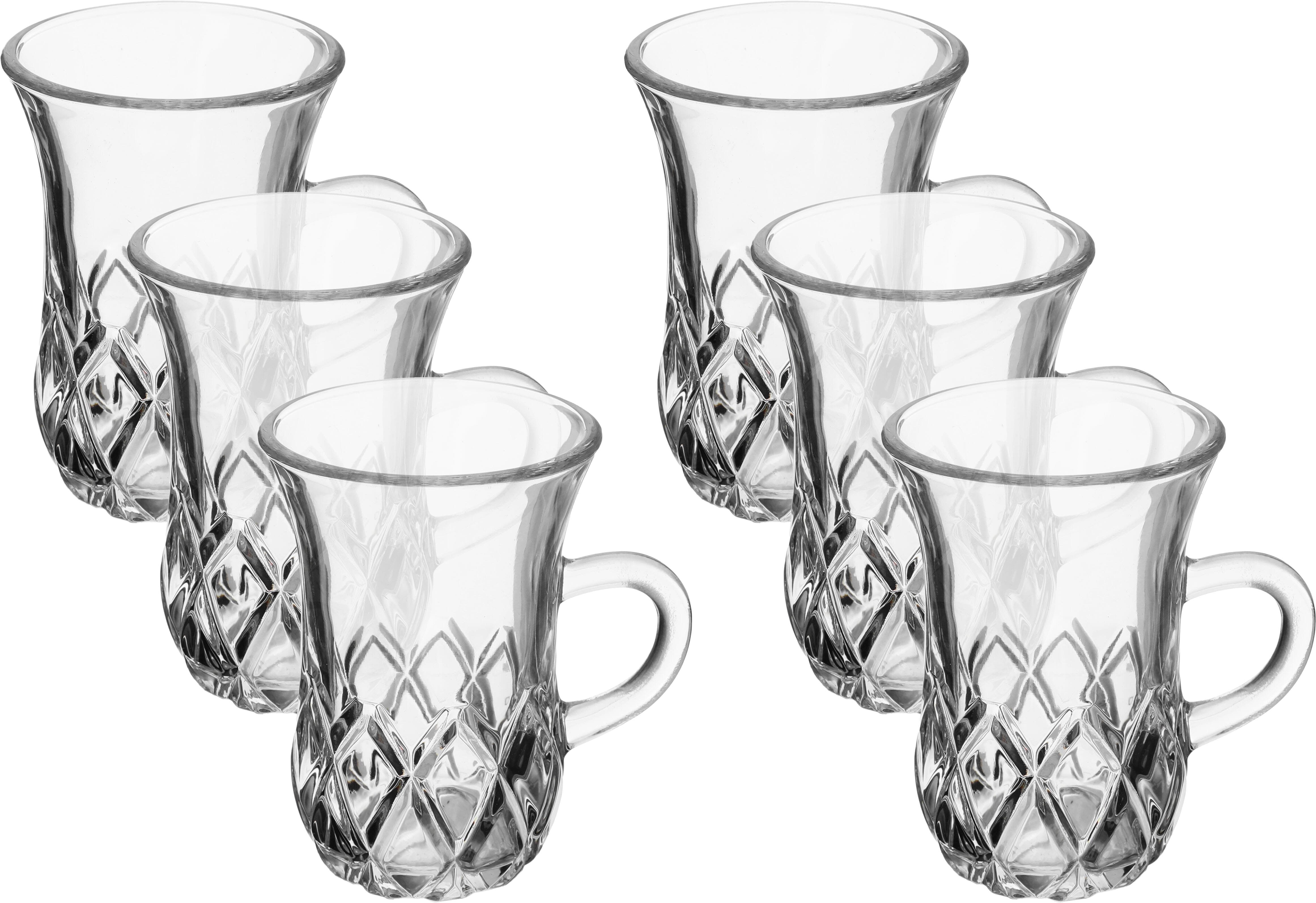 Bialat Tea Max Saif Gallery Glass, 6 Pieces - Clear product image