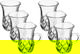 Max Glass Tea Cups, Al Saif Gallery, 6 Pieces, 90 ml - Clear product image 1