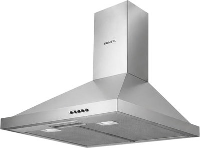 شفاط مطبخ بلت ان كومتيل، 90 سم، 3 سرعات، DP6-X - فضي product image 6