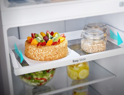ثلاجة فريزر علوي هايسنس، 13.2 قدم، 375 لتر، انفرتر، RT48W2NOI - فضي product image 6