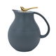 Al Saif Gallery Royal 6 thermos, 950 ml, glass inner container, plastic outer shell - dark gray product image 1