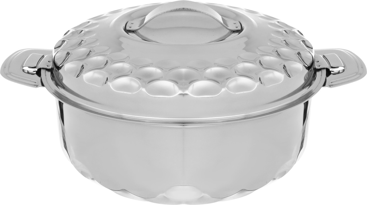 Maxima Steel Al Saif Gallery Food Container, 1 Liter - Silver product image