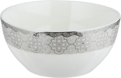 طقم سفرة بورسلان زجاج السيف غاليري، 61 قطعة، منقوش - ابيض شفاف product image 5