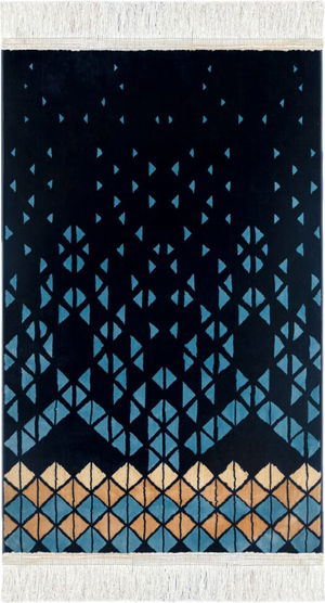 سجادة صلاة بالما، 110×70 سم، سماكة 4 ملم، R-BH-4-01 - كحلي product image