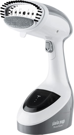 مكواة بخار محمولة هوم ماستر، 1600 واط، 300 مل، HM-734 - أبيض رمادي product image