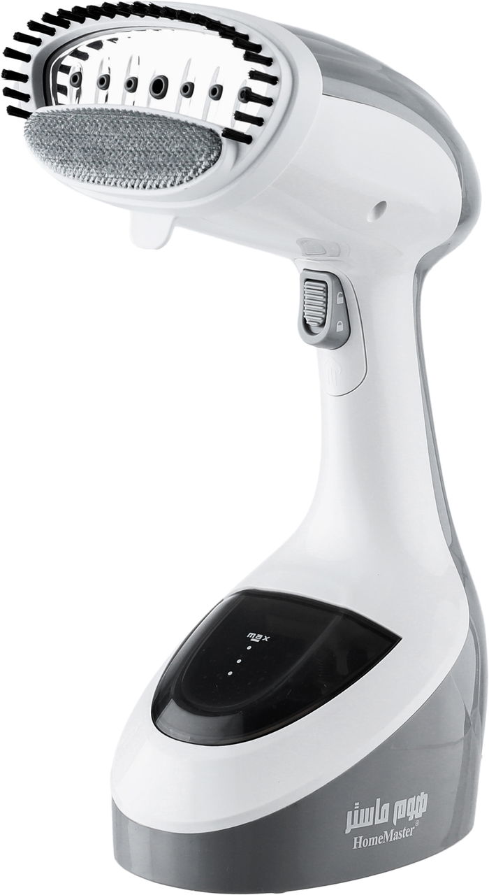 مكواة بخار محمولة هوم ماستر، 1600 واط، 300 مل، HM-734 - أبيض رمادي product image 1