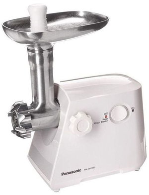 فرامة لحم بانسونيك، 1300 واط، MK-MG1360 - ابيض فضي product image